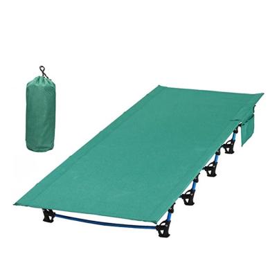 China Office Aluminum Adjustable Wholesale Outdoor Single Portable Folding Bed for sale