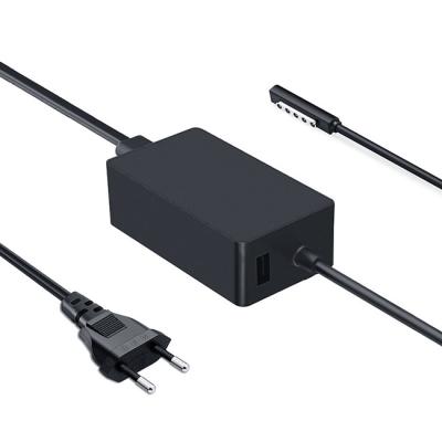 China Surface Pro 1/2 & Microsoft Surface Pro Outdoor 1/2 EU RT/RT2 Plug 48w 12V 3.6A 5V 1A and Outdoor Fast Charging Outdoor RT/RT2 Charger for sale