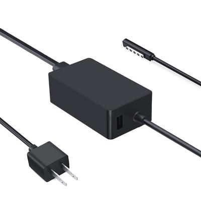 China Surface Pro 1/2 & RT/RT2 USA Plug Charger Surface Pro Charger 48W 12V/3.6A 5V 1A Outdoor Power Supply for Microsoft Surface Pro 1/2 and RT/RT2 Outdoor for sale