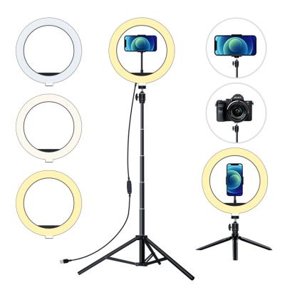 China Hot Selling PORTABLE Heart Ring Light With Tripod Stand 10inch PORTABLE for sale