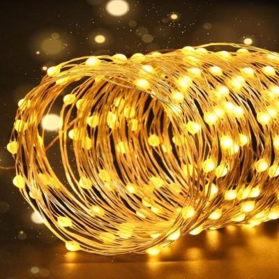 China BIG 20M Solar Powered LED Garden 20LEDS String Lights SUPER Warm White Waterproof Christmas Solar String Lights Outdoor for sale