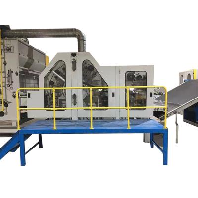 China China Factory Fully Automatic Non Woven Textile Polyester Carding Machine for sale