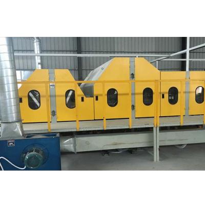 China High Capacity Non Woven Polyester Cotton Fibre Double Doffer Carding Machine for sale