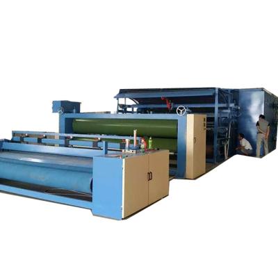 China Hot selling home textile needle punching machine production line Industrial oven glue-free Waddings Production Line for sale