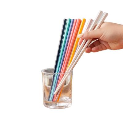 China Viable Wholesale Reusable Alloy Wedding Fiberglass Chopsticks Korean Chopsticks for sale