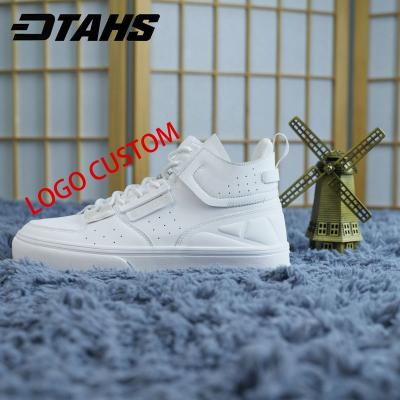 China Fashion Trend Custom Logo Shoes For Men Oem Custom High Top Basketball Shoe Customize Sneakers for sale