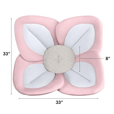 China Newborn Baby 13.25 x 4.25 x 13.25inch Comfortable Collapsible Newborn Baby Bath Lotus For Sink for sale