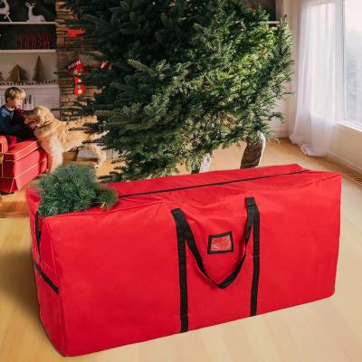 China Amazon Sustainable Hot Sales Polyester Fabric Folding Portable Packaging Dustproof Christmas Gift Box Storage Bag for sale