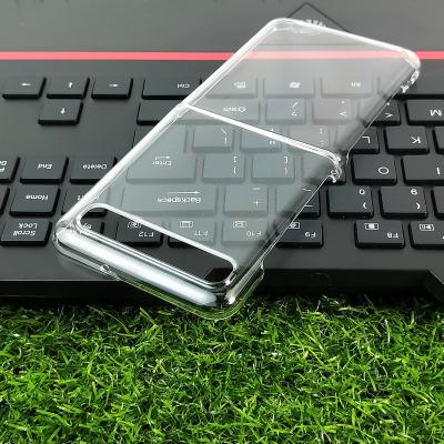 China Unique Ultra Thin Clear Transparent PC Cell Phone Case For Samsung Galaxy Z Flip Case for sale