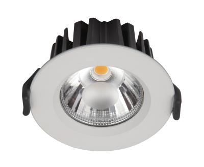 China Embeded white finish 230V IP44 10W dimmable led ceiling downlight for sale