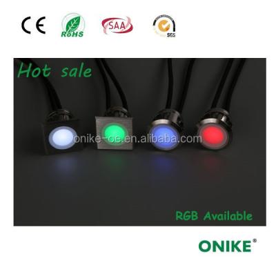 China Higher End Stainless Steel IP67 SS316 RGB Deck Light Color Change Led Deck Lighting Kit for sale