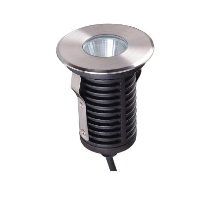 China Garden 7w 24v ip67 316 stainless steel inground light for sale