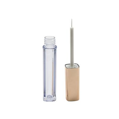 China Waterproof Cosmetic Empty Eyeliner Tube Container Eyelash Bottle With Brush Plugs for sale