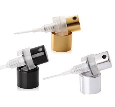 China Manufacturer New 15mm Alumina Spray Nozzle Bayonet Perfume Gold Plastic Nozzle Non Refillable for sale