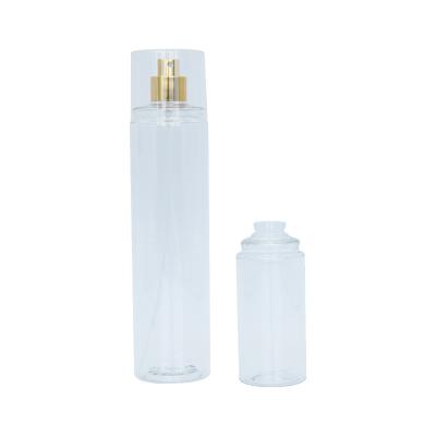 China Empty Personal Care Perfume Bottle 250ml PET Perfume Spray Bottle With Spray Pump for sale