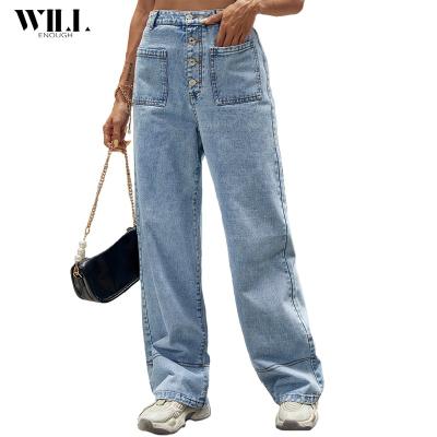 China Others Central Institute of Statistics new fashion light vintage trend jeans women's soft women's long pants for sale