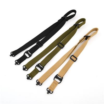 China 2 Point Sling Tactical Adjustable Tactical Rifle Sling Durable Military Hunting Gun Rifle Sling Rifle Shooting Outdoor Accessories for sale