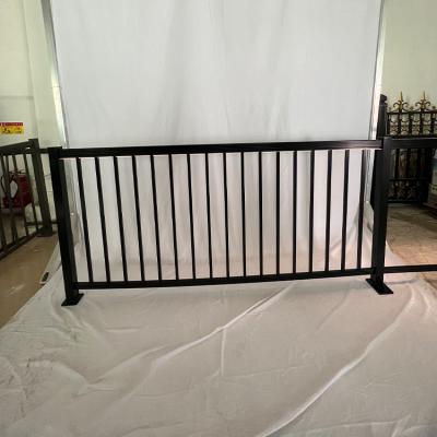 China New Arrival Easily Assembled Aluminum Balusters Customized Colors Fencing Contemporary Design Deck Rail LED Light for sale