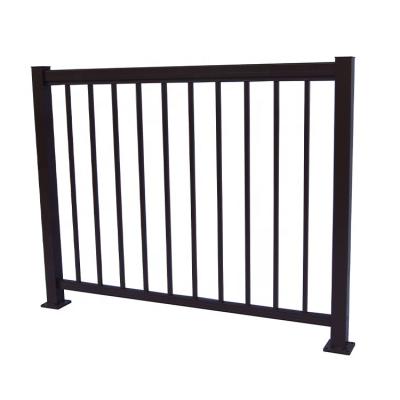 China Garden Fence Balcony Aluminum Balusters High Quality Easily Assembled Construction Fence for sale