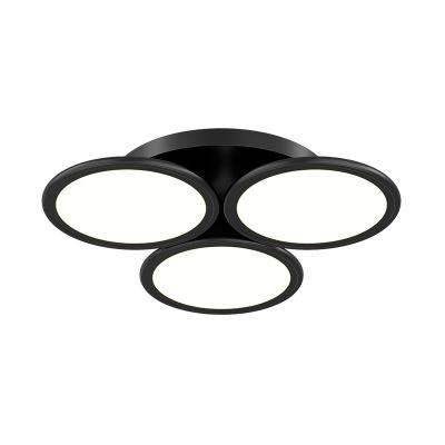 China Modern Dimmable Custom Circle Luxury Outdoor Mounted Ceiling Light Led Ceiling Lamp For Living Room Bedroom Office Home Lighting for sale