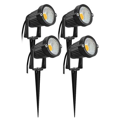 China High Quality Modern Outdoor Lighting Fixtures 3w 5w Stainless Steel Outdoor Spotlight For Garden Pathway Walkway Patio Ip65 Waterproof Led Spike Light for sale