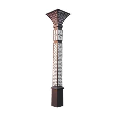 China Outdoor Classic Garden Lantern Post Lamp Landscape Road Lighting Poles Garden Lamp Post with Fixtures for sale