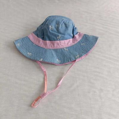 China Simple Character High Quality Cotton Bucket Hat Fishermen Hat for sale