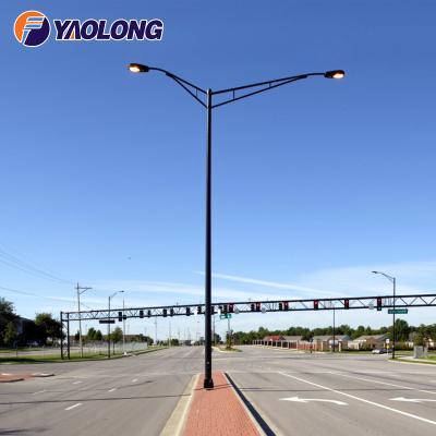 China Outdoor Lighting Garden / Street Pole Good Price Cast Iron Lamp Pole Aluminum Street Light for sale