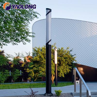 China Garden / Street Solar Light Aluminum Garden Lighting Stainless Steel 10ft 20ft 30ft Lamp Pole for sale