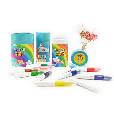 China Drawing and Studying Art Supplies Custom Art Set Drawing Kit for Kids School Gift Wrap Crayon Oil Pastels Multicolor Soft Silky Washable Stationery for sale