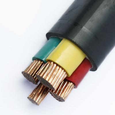 China Underground Price 16 sq mm 10mm 16mm Low Voltage 1kv 4 Core Cable Armored Copper Cable for sale