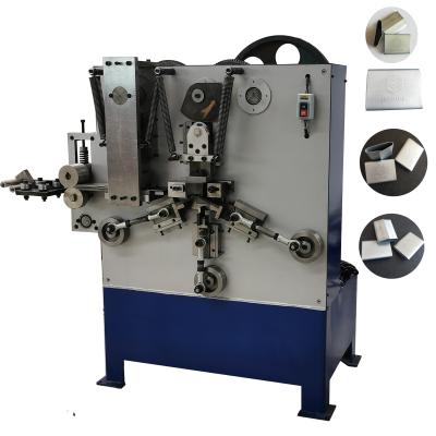 China Mechanical Steel Hotels Strapping Seal Making Machine With Logo for sale