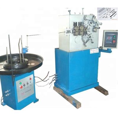 China Hotels Steel Wire Mechanical Spring Coiling Machine With PLC for sale