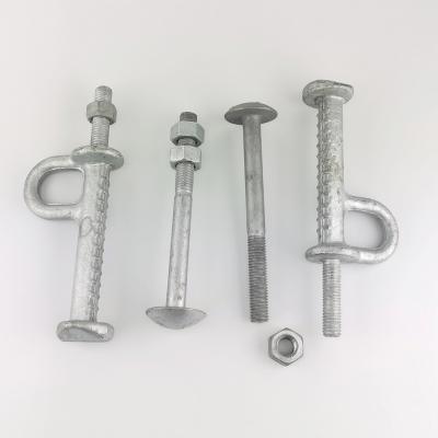 China Type O Tower Carbon Steel ASTM A394 Bolts for sale