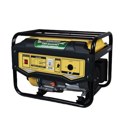 China Small Generator Supply Electric Power Generator Sets Manufacture Single Phase Mini Gasoline Portable Generator 2kw for sale