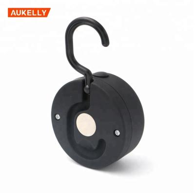 中国 ABS+Rubberized Outdoor Outdoor Camping Hanging Led Base Mini Super Bright Portable Magnetic Led Work Light 販売のため