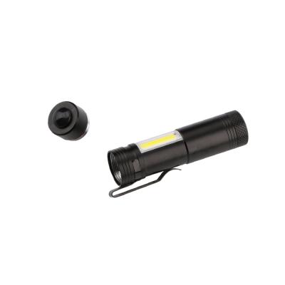 Cina Outdoor Activity Mini Torch Working Cob Flashlight, Swing Bracket, Adjustable Rotating Cob Led Torch in vendita