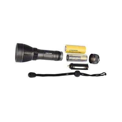 中国 Wholesale Price 50M Plastic Professional Diving Underwater Flashlight Emergency 販売のため