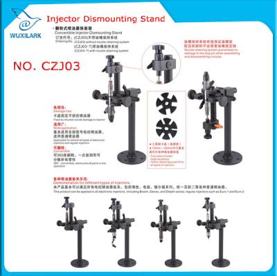 China CZJ03 Common Rail Convertible Diesel Injector Assembly Dismantling Fixture Stand for sale