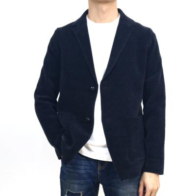 China VSCOO Anti-wrinkle New Arrival Solid Color Long Sleeve Lapel Neck Cardigan Knitted Men Sweater for sale