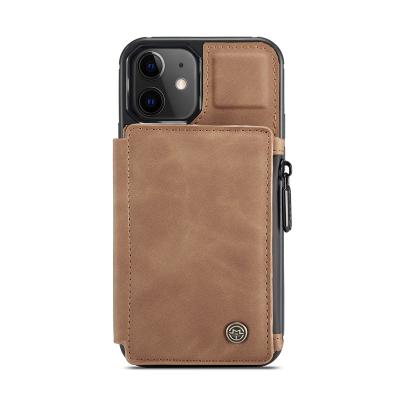 China Anti-fall Fashion Luxury Leather Embossed Logo Phone Case Back Cover For Iphone13 12 XR Xs 6 7 8 Max for sale