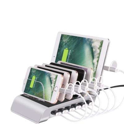 China High Quality Mobile Phone Show Wish 6 Port USB Charger Station Docking Station For All Mobile Phones for sale