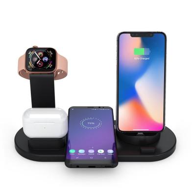 China Smart Watch New Arrivals 3in1 Mobile Phone Charger Fast Wireless Charger And Stand For Apple Watch Charging for sale