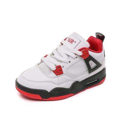 China Breathable Style Breathable Fashion Kids Shoes Casual Professional Basketball Shoes High Cut Sneaker Air Joden Kids Boys Girls for sale