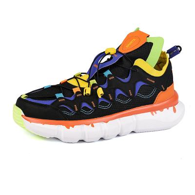 China CUSHIONING colorful sports shoes for women men couple fashion casual sneakers for lovers 36-46# dressing daily wear casual sneaker for sale