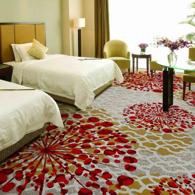 China Five Star Modern Commercial Floor Use Carpet Tiles India Hotel Carpet for sale