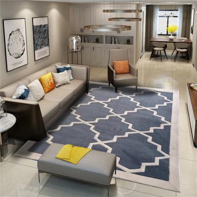 China Large Modern High End Customized Cheap Sofa Rug For Living Room for sale