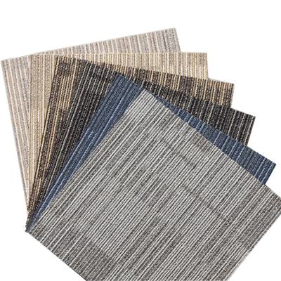 China Eco-friendly.anti-slip.water-proof Merika Indoor Hotel Carpet Fire Resistant Tile With Colorful Design for sale