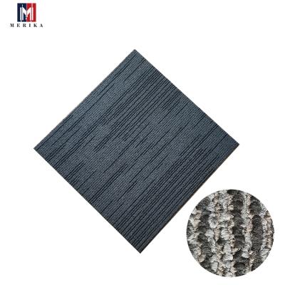 China Washable Luxury Removable Commercial Design Carpet Tiles 50x50 Made In China for sale