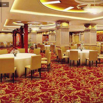 China European and American style Merika pattern cheap floral wall to wall dining room pp carpet for sale